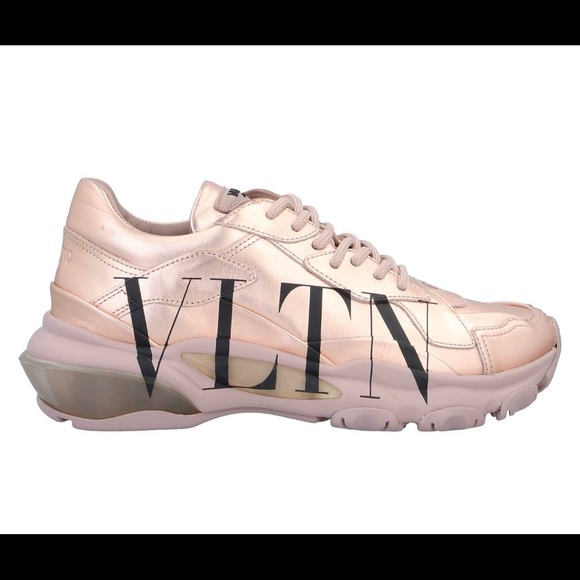 Valentino Garavani metallic copper sneakers - Picture 8 of 8